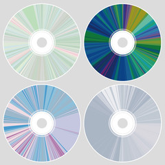 CD・DVDのイラスト