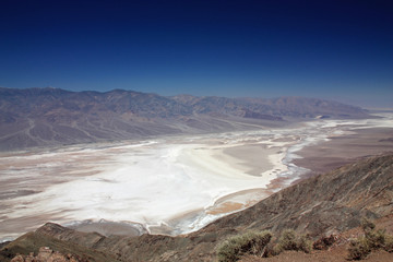 Blick von Dantes View, Death Valley, USA