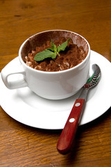 Tiramisu Dessert in Coffee Cup