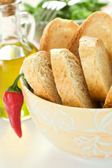 Bowl of bread