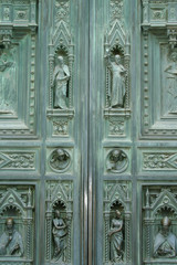 dettaglio porta duomo di firenze