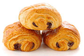 trois pains au chocolat