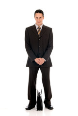 Businessman briefcase