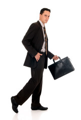 Businessman briefcase