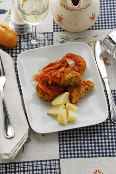 Bistecche di polipo all abbaziana - Cucina del Quarnero