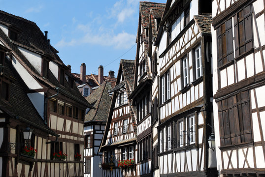 Maisons &agrave; colombage dans Strasbourg