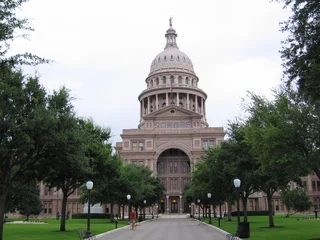 Fotobehang Texas State Capital © theartistkeith