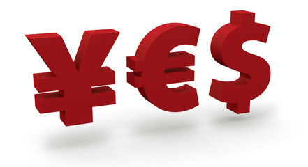 YES Yen Euro Dollar