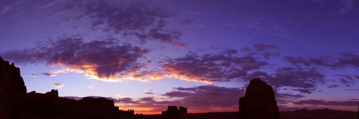 Sunset at Arches National Park
