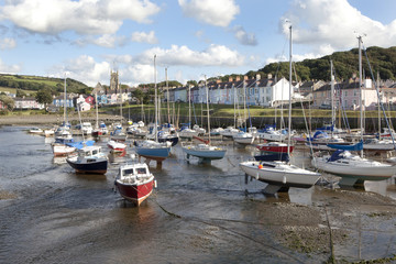 Fototapeta na wymiar Aberaeron - Welsh port