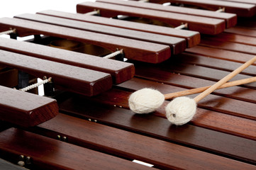 Marimba with mallets