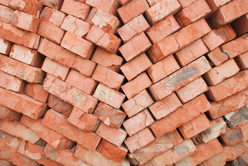 Pile of bricks