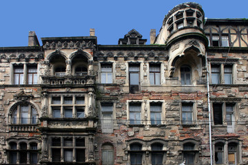 Abrisshaus Fassade