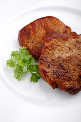 juicy steak dinner