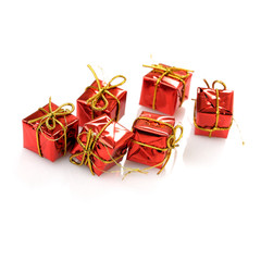 Christmas decorations, gift boxes
