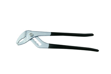 Pince multiprise sur fond blanc