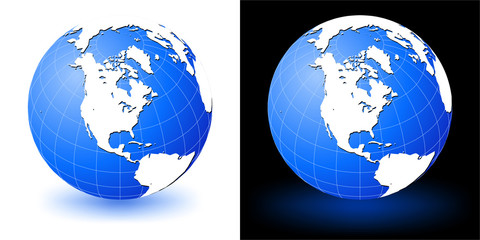 Earth globe