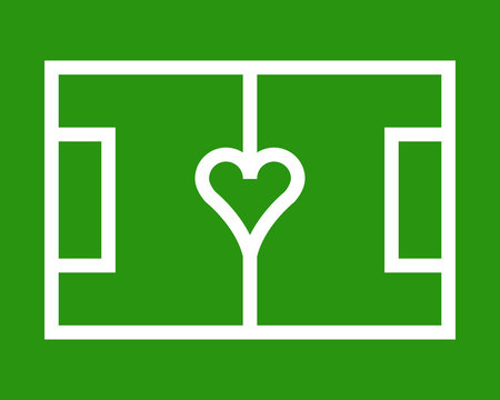 soccer heart