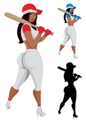 Baseball girl