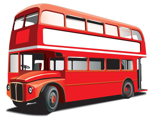 Obraz na płótnie Canvas Double decker bus