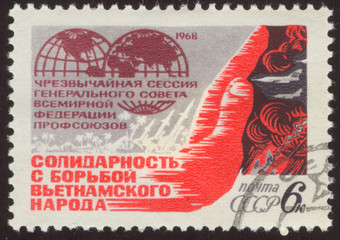 vintage postage stamp set three