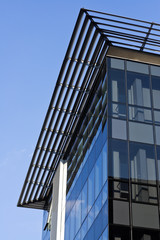 Modern business building