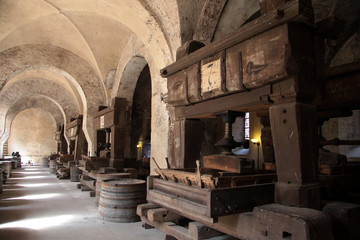 Altes Gewölbe auf einem Weingut