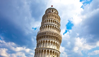 Fototapete  Künstlerisches Denkmal Turm von Pisa