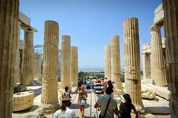 Cercles muraux Athènes Out of Acropolis