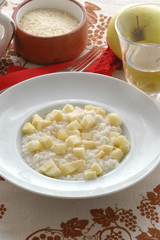 Risotto con le mele - Primi piatti del Trentino Alto Adige