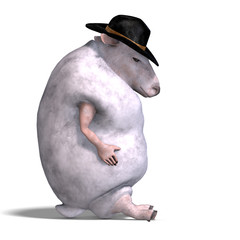 sheep of the wild west