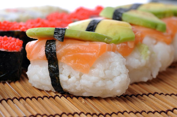 traditional Japanese sushi