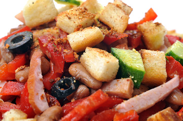 fresh and tasty mexican salad