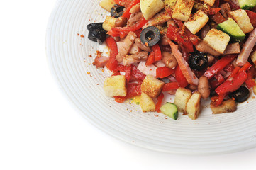 fresh and tasty mexican salad