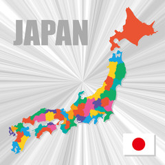 日本地図
