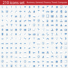 210 icons