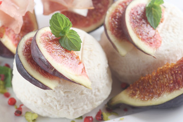Appetizer - Goat's Cheese and Figs