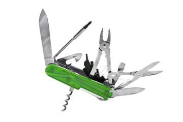 Green Swiss Penknife