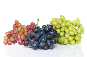 Three Bunches Of Grapes