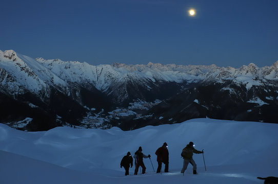 ciaspole di notte 2