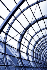 futuristic corridor