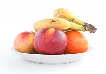 fruits on plate