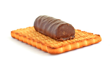 cookie and chocolate sweetmeat