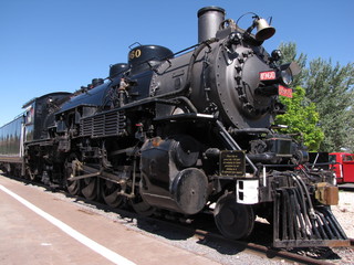 Fototapeta na wymiar historical locomotive