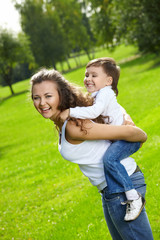Fototapeta premium Happy childhood