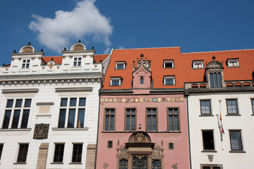 Fototapeta na wymiar Façades de Prague