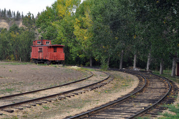 Old Abandoned Train