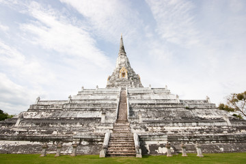Wat Phu Khao Thong, Ayutthaya, Thailand