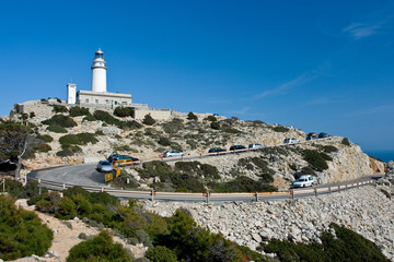 Fototapeta na wymiar Cap de Formentor, lighthouse, Mallorca