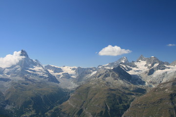 Matterhorn mit Bergpanorama